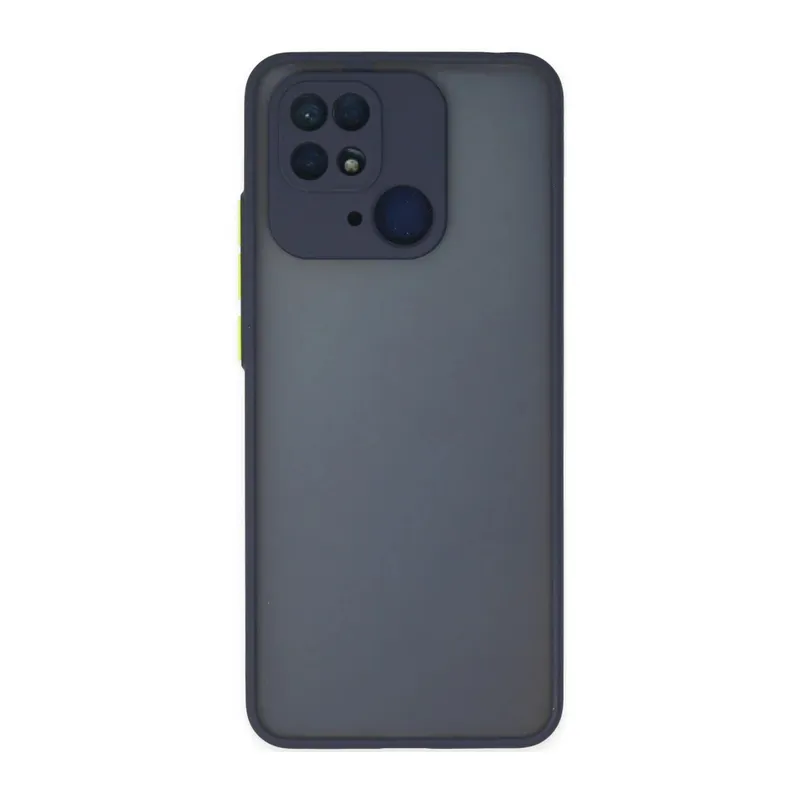Xiaomi Redmi 10C Uyumlu Kılıf Montreal Silikon Kapak - Lacivert