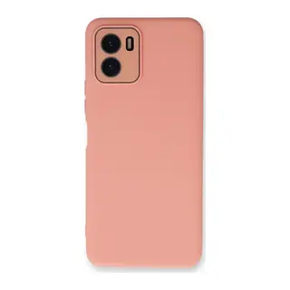 Vivo Y15S Kılıf Lansman Glass Kapak - Pembe