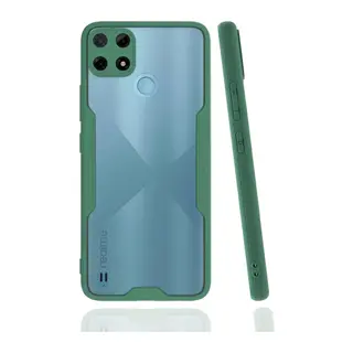 Realme C25Y Kılıf Platin Silikon - Yeşil