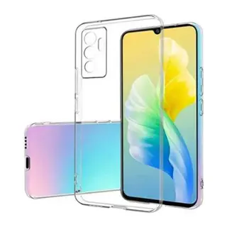 Vivo V23 5G Uyumlu Kılıf Lüx Şeffaf Silikon