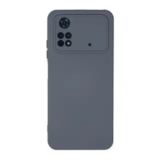 Xiaomi Poco M4 Pro 4G Kılıf Nano içi Kadife Silikon - Gri