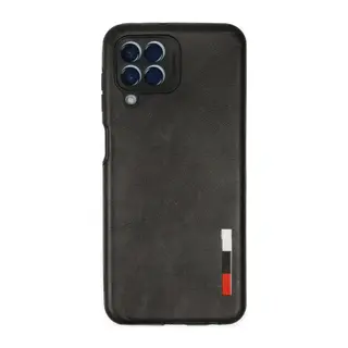 Samsung Galaxy M33 Uyumlu Kılıf Loop Deri Silikon - Siyah