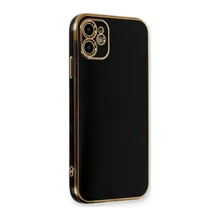 Apple iPhone 11 Kılıf Volet Silikon - Siyah