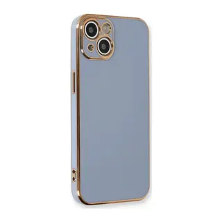 Apple iPhone 13 Uyumlu Kılıf Volet Silikon - Mavi