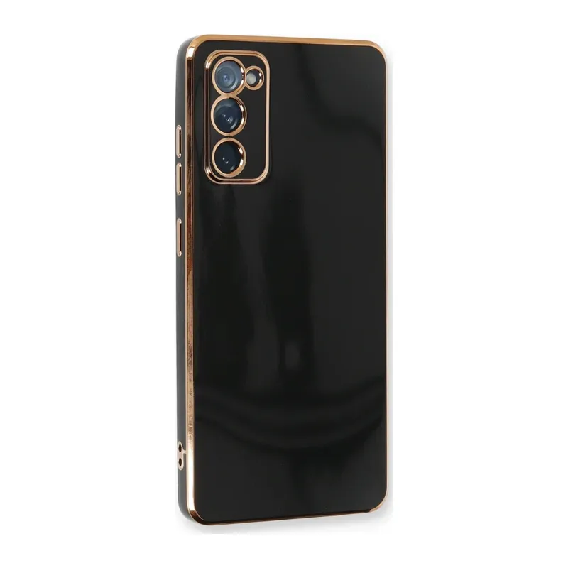 Samsung Galaxy S20 FE Kılıf Volet Silikon - Siyah