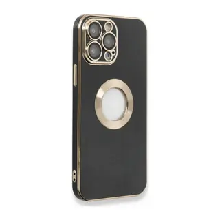 Apple iPhone 13 Pro Max Uyumlu Kılıf Store Silikon - Siyah