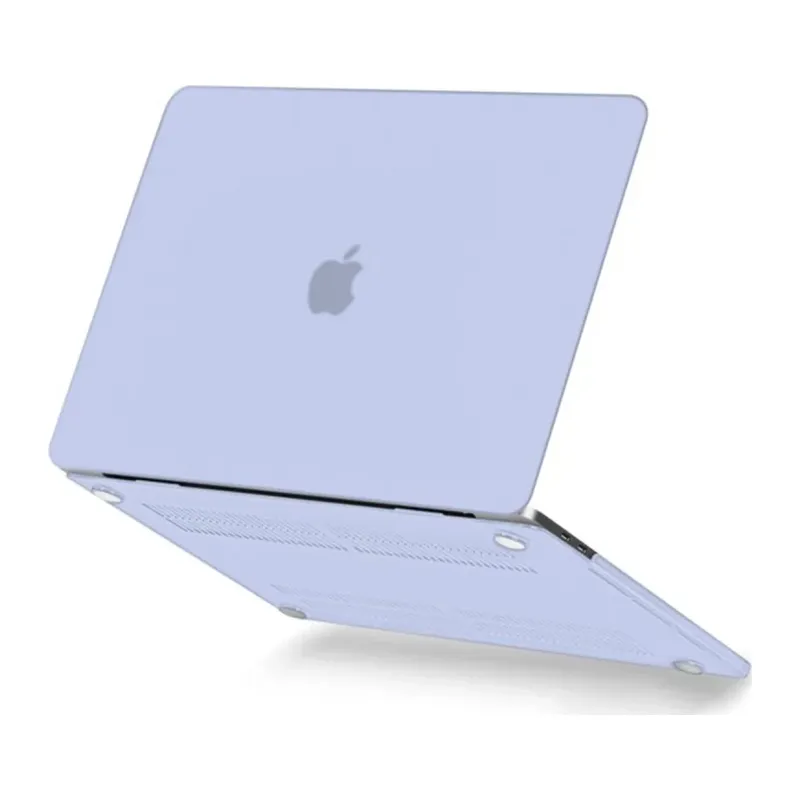 Apple Macbook Pro 13 2020 Macbook Buzlu Kapak - Lila