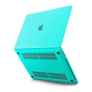 Apple Macbook Pro 13 2021 Macbook Buzlu Kapak - Yeşil