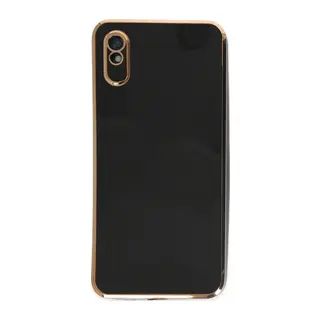 Xiaomi Redmi 9A Uyumlu Kılıf Volet Silikon - Siyah