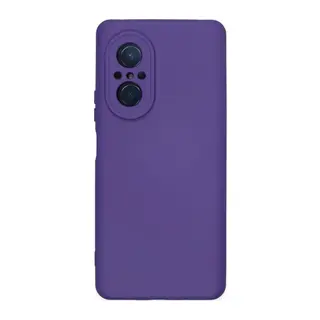 Huawei Nova 9 SE Uyumlu Kılıf Nano içi Kadife Silikon - Mor