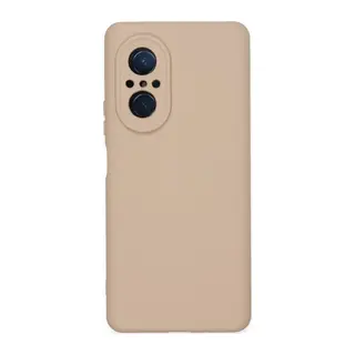 Huawei Nova 9 SE Uyumlu Kılıf Nano içi Kadife Silikon - Pudra