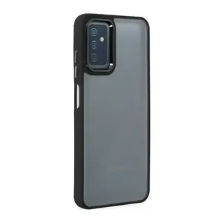 Samsung Galaxy M13 Uyumlu Kılıf Dora Kapak - Siyah