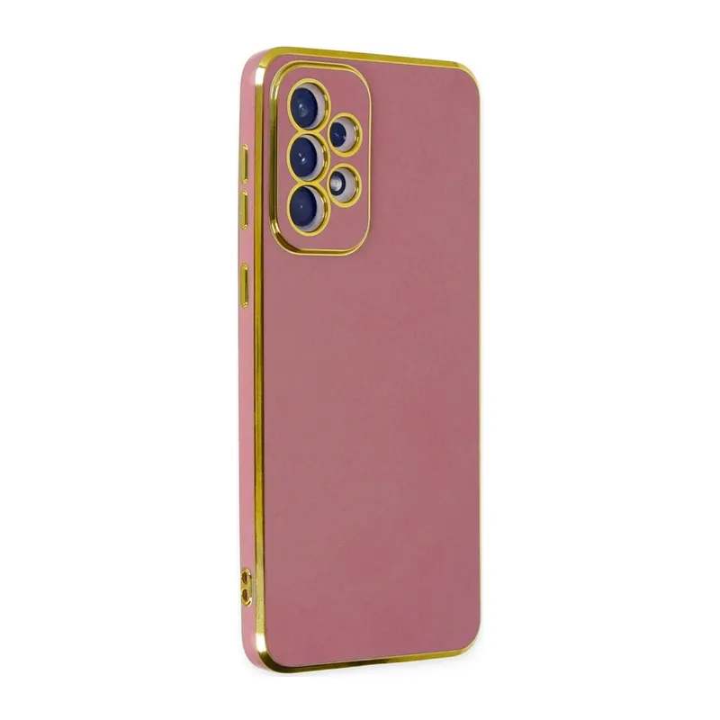 Samsung Galaxy A33 5G Uyumlu Kılıf Volet Silikon - Kırmızı