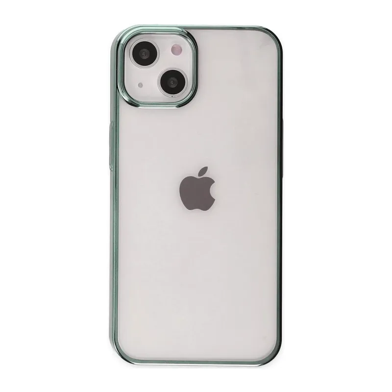 Apple iPhone 14 Plus Uyumlu Kılıf Element Silikon - Yeşil