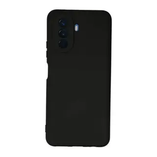 Huawei Nova Y70 Uyumlu Kılıf Nano içi Kadife Silikon - Siyah