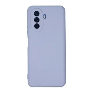 Huawei Nova Y70 Uyumlu Kılıf Nano içi Kadife Silikon - Lila