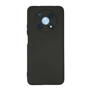 Huawei Nova Y90 Uyumlu Kılıf Nano içi Kadife Silikon - Siyah