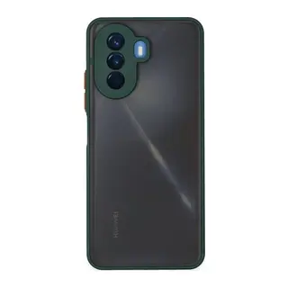 Huawei Nova Y70 Uyumlu Kılıf Montreal Silikon Kapak - Yeşil