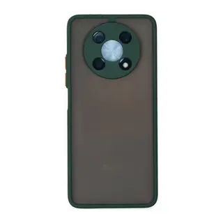 Huawei Nova Y90 Uyumlu Kılıf Montreal Silikon Kapak - Yeşil