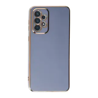 Samsung Galaxy A73 5G Uyumlu Kılıf Volet Silikon - Mavi