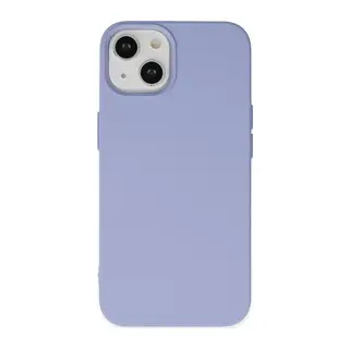 Apple iPhone 14 Uyumlu Kılıf Nano içi Kadife Silikon - Lila