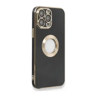 Apple iPhone 14 Pro Max Uyumlu Kılıf Store Silikon - Siyah