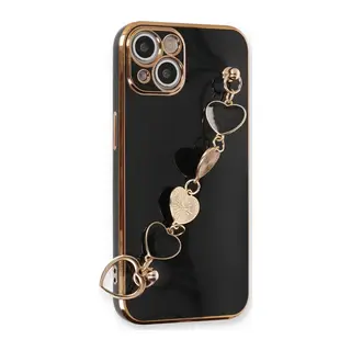 Apple iPhone 14 Uyumlu Kılıf Esila Silikon - Siyah