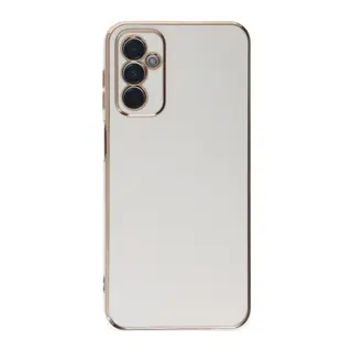 Samsung Galaxy M23 Uyumlu Kılıf Volet Silikon - Beyaz