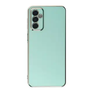 Samsung Galaxy M23 Uyumlu Kılıf Volet Silikon - Açık Yeşil