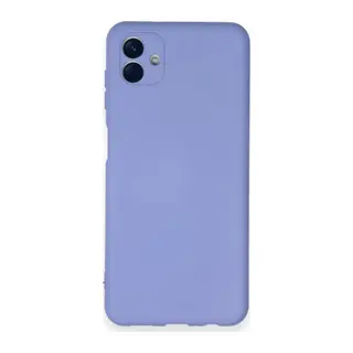 Samsung Galaxy A04 Uyumlu Kılıf Nano içi Kadife Silikon - Lila