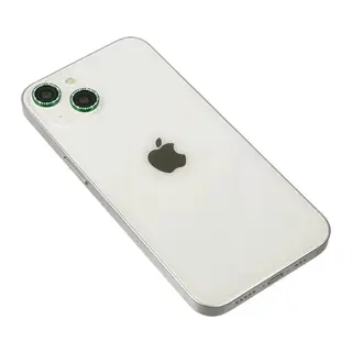 Apple iPhone 14 Uyumlu Diamond Kamera Lens - Yeşil