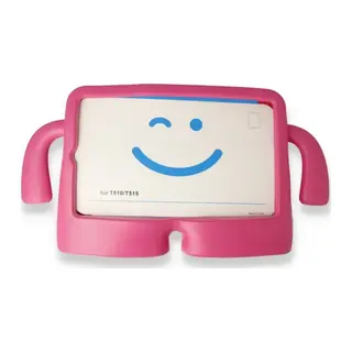 Apple iPad 2025 10.9 10.Nesil (A16) Kılıf Karakter Tablet Silikon - Pembe