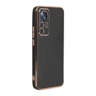Xiaomi Mi 12T Pro Uyumlu Kılıf Volet Silikon - Siyah