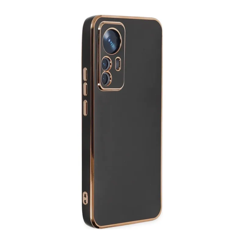 Xiaomi Mi 12T Pro Uyumlu Kılıf Volet Silikon - Siyah
