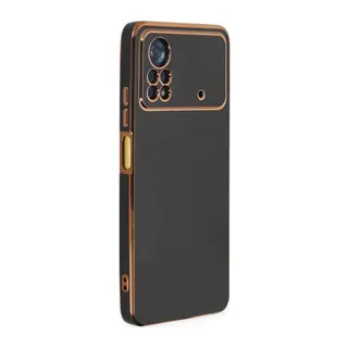 Xiaomi Poco X4 Pro 5G Uyumlu Kılıf Volet Silikon - Siyah