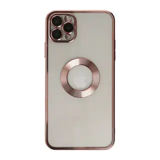Apple iPhone 11 Pro Uyumlu Kılıf Slot Silikon - Rose Gold