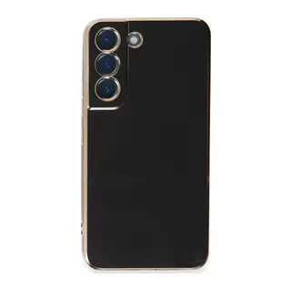 Samsung Galaxy S21 Uyumlu Kılıf Volet Silikon - Siyah