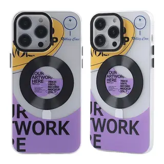 Apple iPhone 13 Pro Uyumlu Kılıf Apollo Magneticsafe Desenli Kapak - Apollo Şeffaf - 6