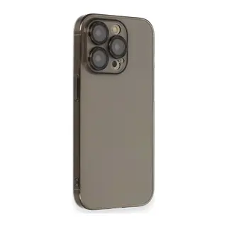 Apple iPhone 13 Pro Uyumlu Kılıf Armada Lensli Kapak - Siyah