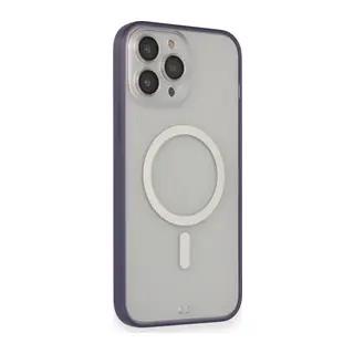 Apple iPhone 14 Pro Max Uyumlu Kılıf Grand Magneticsafe Kapak - Mor