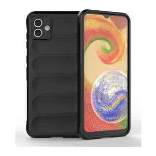 Samsung Galaxy A04 Uyumlu Kılıf Optimum Silikon - Siyah