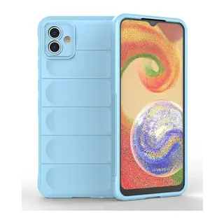 Samsung Galaxy A04 Uyumlu Kılıf Optimum Silikon - Sky Blue