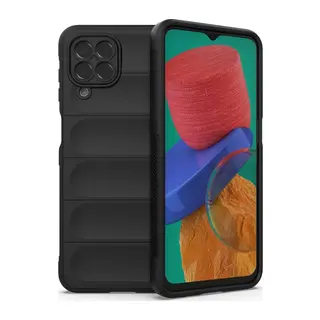 Samsung Galaxy M33 Uyumlu Kılıf Optimum Silikon - Siyah