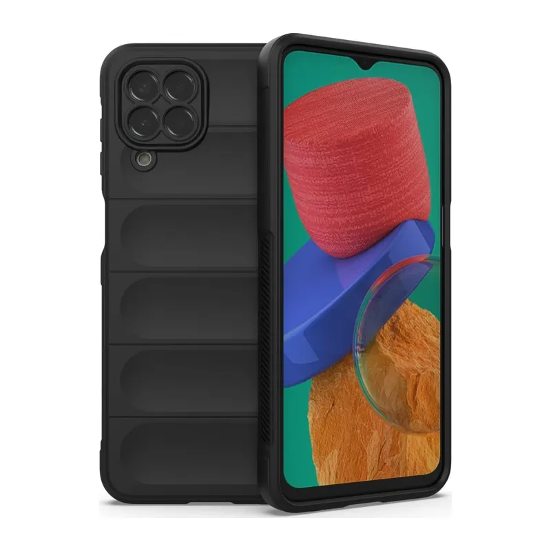 Samsung Galaxy M33 Uyumlu Kılıf Optimum Silikon - Siyah