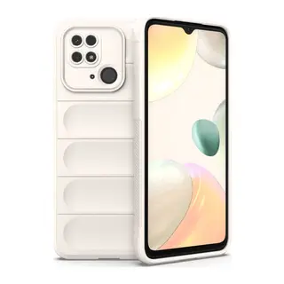 Xiaomi Redmi 10C Uyumlu Kılıf Optimum Silikon - Krem