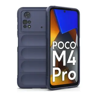 Xiaomi Poco M4 Pro 4G Uyumlu Kılıf Optimum Silikon - Lacivert