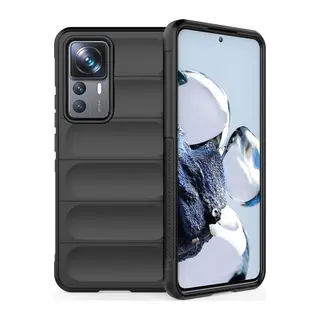 Xiaomi Mi 12T Pro Uyumlu Kılıf Optimum Silikon - Siyah