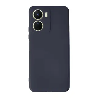 Vivo Y16 Uyumlu Kılıf First Silikon - Lacivert