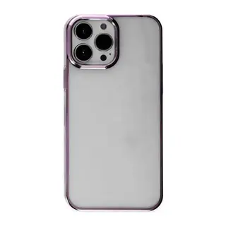 Apple iPhone 14 Pro Uyumlu Kılıf Element Silikon - Lila