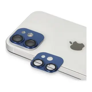 Apple iPhone 11 Uyumlu Pers Alüminyum Kamera Lens - Lacivert